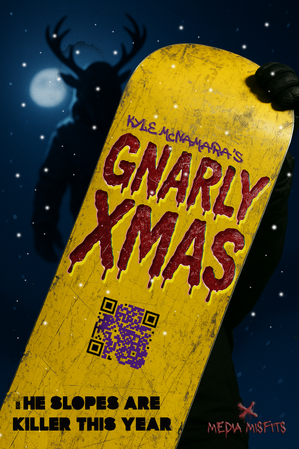 Gnarly Xmas poster
